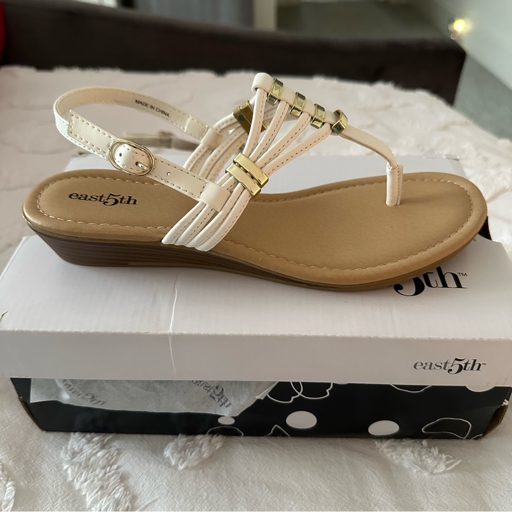 East 5th Strappy Sandals - like new!